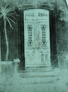 calotype of villaroquette front door